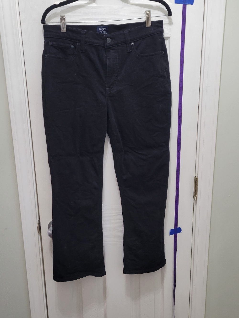 J. Crew Black Cropped Ankle Jeans